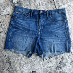 Madewell High-Rise Denim Shorts